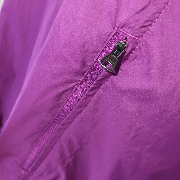 Columbia Sportswear hooded lined jacket with inside Velcro pocket Women's Medium - Picture 4 of 9